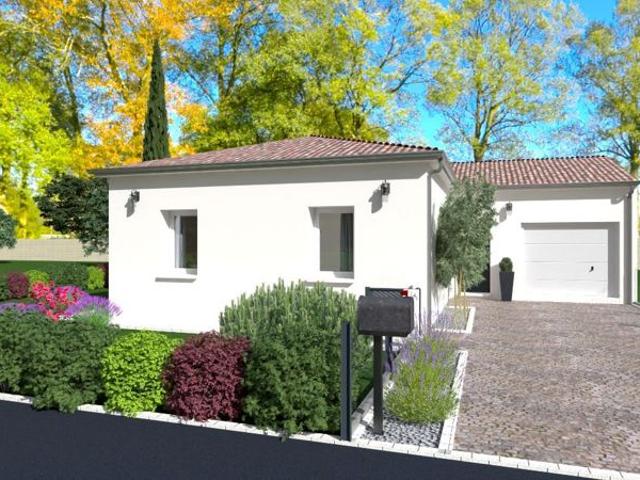 Projet de construction d'une maison 80 m² avec terrain à COGNAC 16
