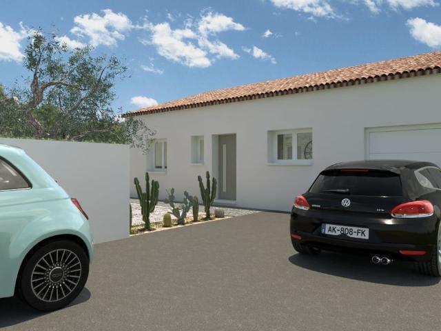 Projet de construction d'une maison 80 m² avec terrain à ALIGNAN DU VENT 34