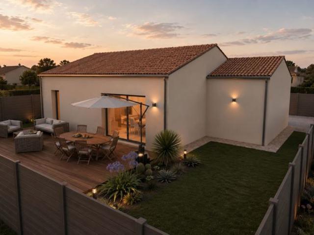 Projet de construction d'une maison 80 m² avec terrain à BIGNOUX 86