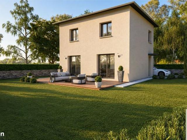 Projet de construction d'une maison 80 m² avec terrain à BLYES 01