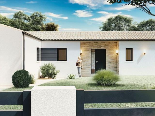 Projet de construction d'une maison 80 m² avec terrain à GREZAC 17