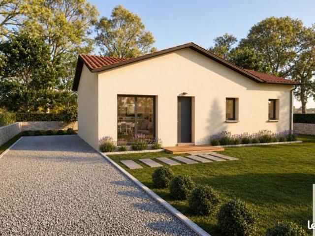 Projet de construction d'une maison 80 m² avec terrain à LOYETTES 01