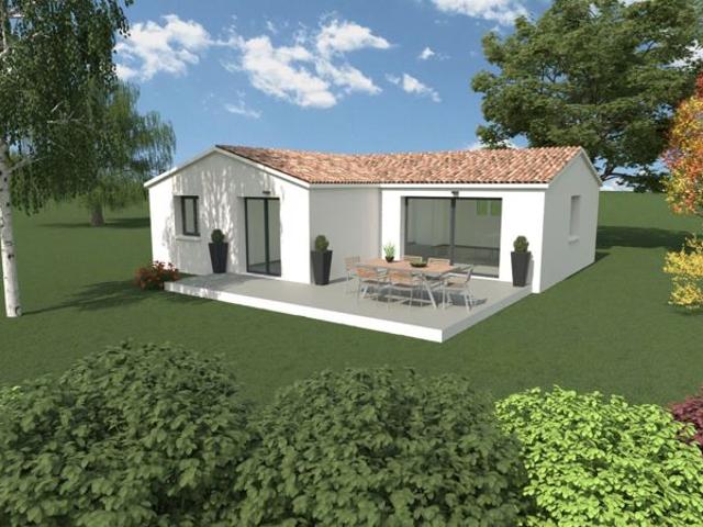 Projet de construction d'une maison 80 m² avec terrain à LA BASTIDE D'ENGRAS 30