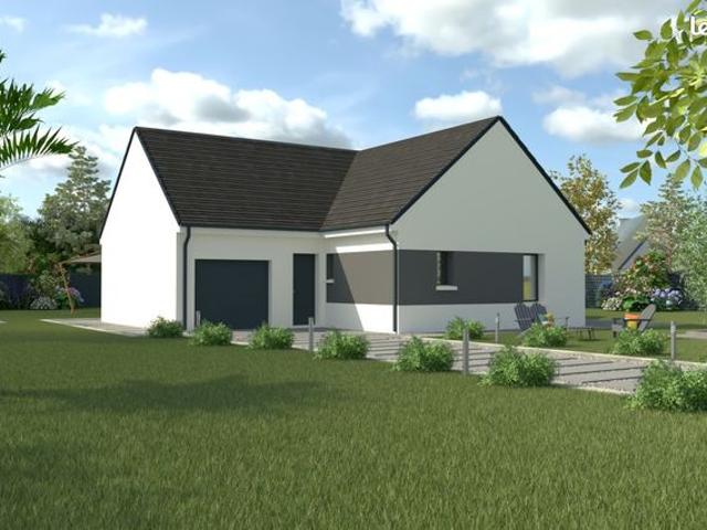 Projet de construction d'une maison 80 m² avec terrain à PLOUAY 56