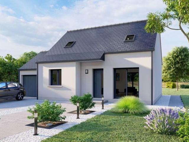 Projet de construction d'une maison 80.88 m² avec terrain à LA CHAPELLE SUR ERDRE 44
