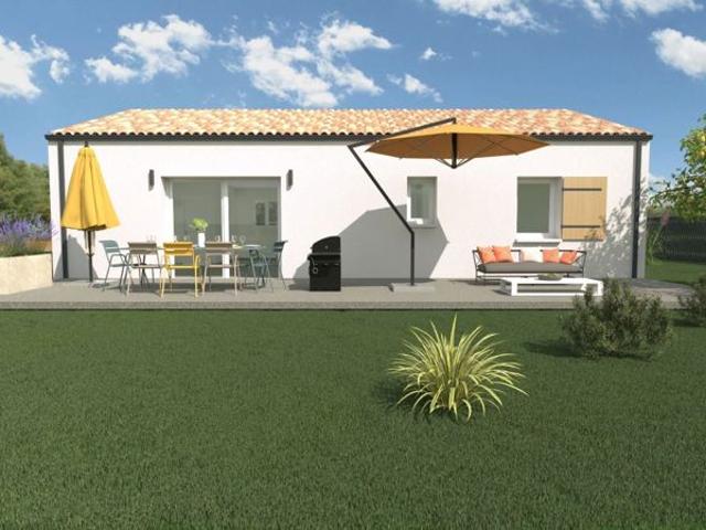 Projet de construction d'une maison 81 m² avec terrain à SIREUIL 16