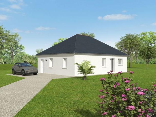 Projet de construction d'une maison 82 m² avec terrain à AHUILLE 53