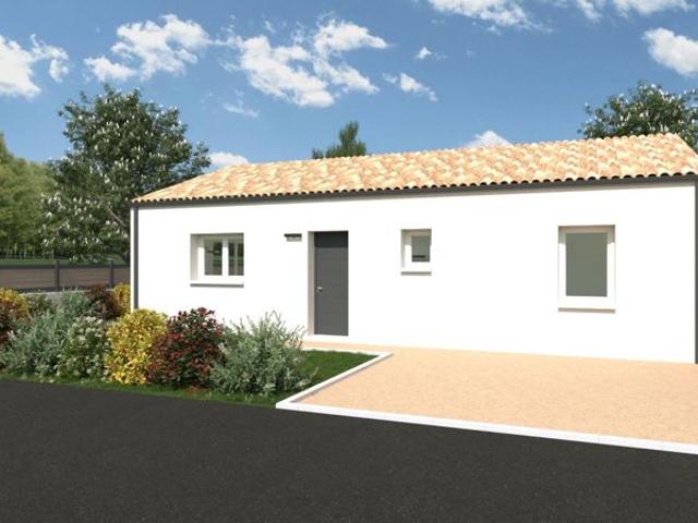 Projet de construction d'une maison 82 m² avec terrain à BOURGNEUF EN RETZ 44