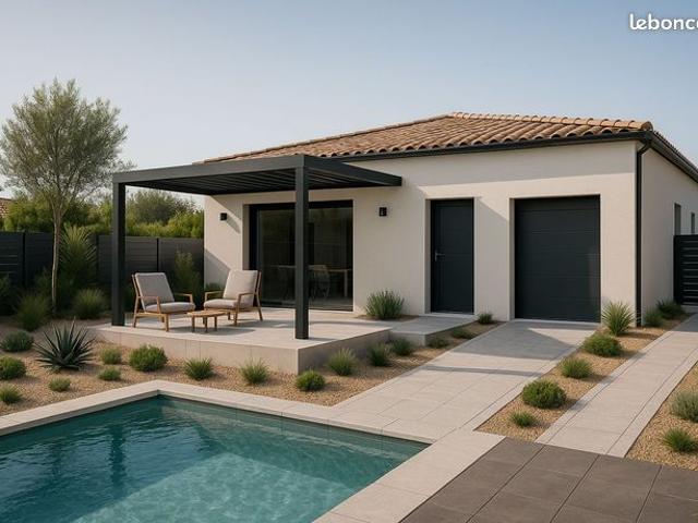 Projet de construction d'une maison 82 m² avec terrain à BEAUVOISIN 30