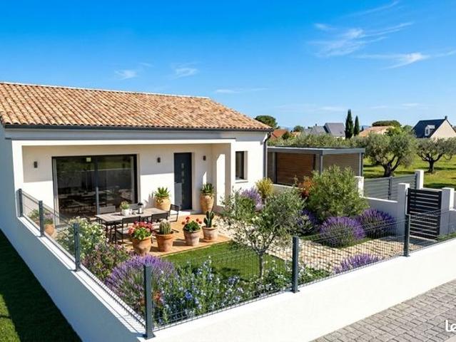 Projet de construction d'une maison 82 m² avec terrain de 502 m² à AUBAIS 30