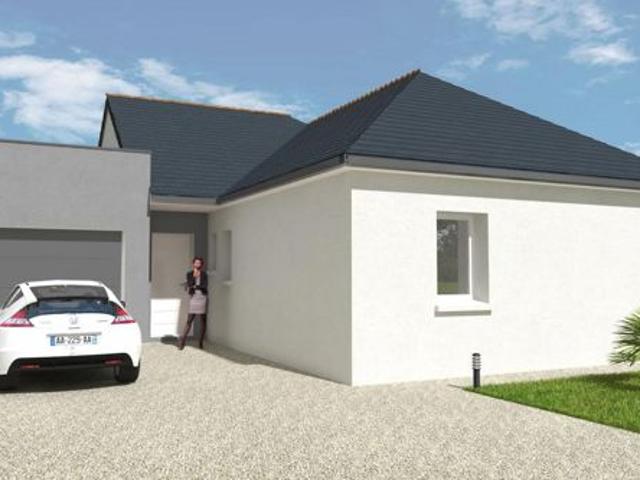 Projet de construction d'une maison 83 m² avec terrain à LA GRAVELLE 53