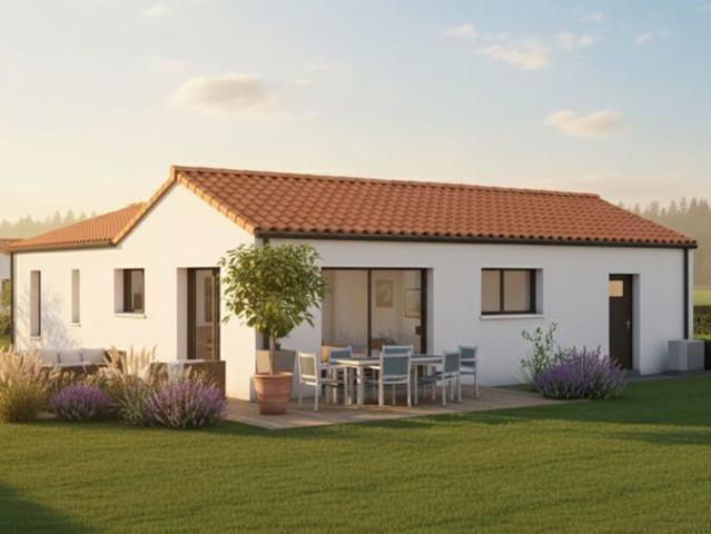 Projet de construction d'une maison 83 m² avec terrain à SAINT GEORGES DE MONTAIGU 85