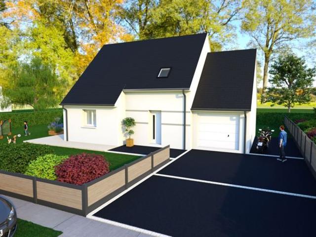Projet de construction d'une maison 94 m² avec terrain à SOMMERVIEU 14