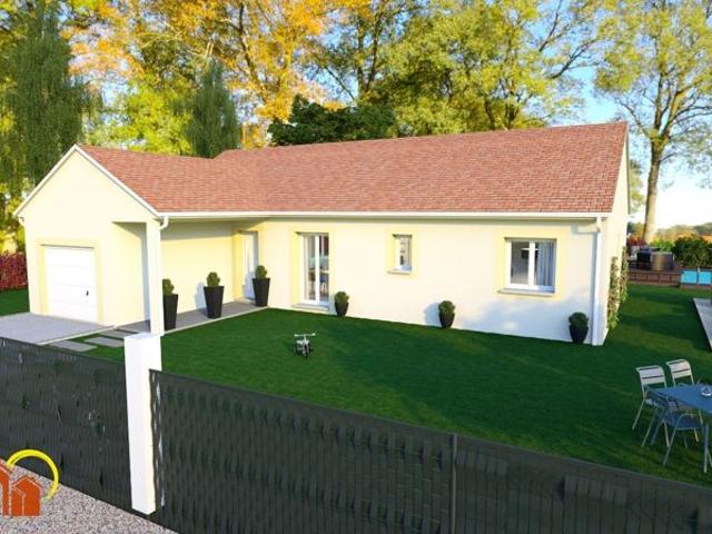 Projet de construction d'une maison 94 m² avec terrain à PARAY SOUS BRIAILLES 03
