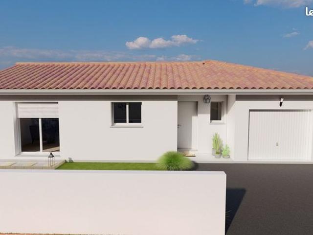 Projet de construction d'une maison 94.24 m² avec terrain à RIBAGNAC 24