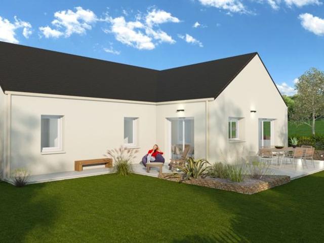 Projet de construction d'une maison 94.56 m² avec terrain à NUAILLE 49