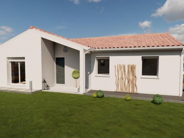 Projet de construction d'une maison 94.64 m² avec terrain à CHALAGNAC 24