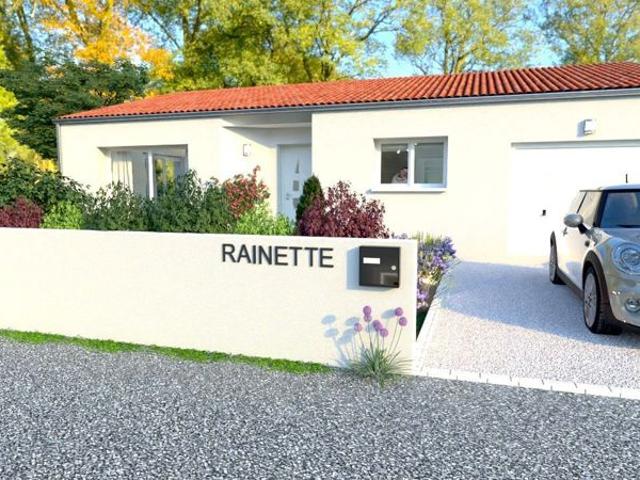 Projet de construction d'une maison 94.73 m² avec terrain à BRIOUX SUR BOUTONNE 79