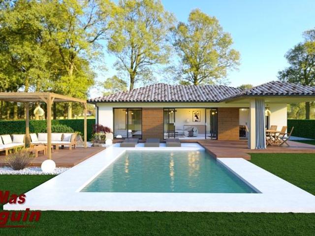 Projet de construction d'une maison 95 m² avec terrain à ARES 33