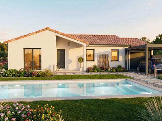 Projet de construction d'une maison 95 m² avec terrain à BONNAC LA COTE 87