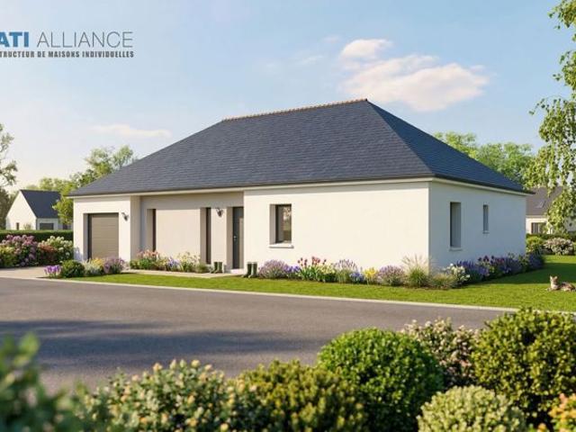 Projet de construction d'une maison 95 m² avec terrain à GORRON 53