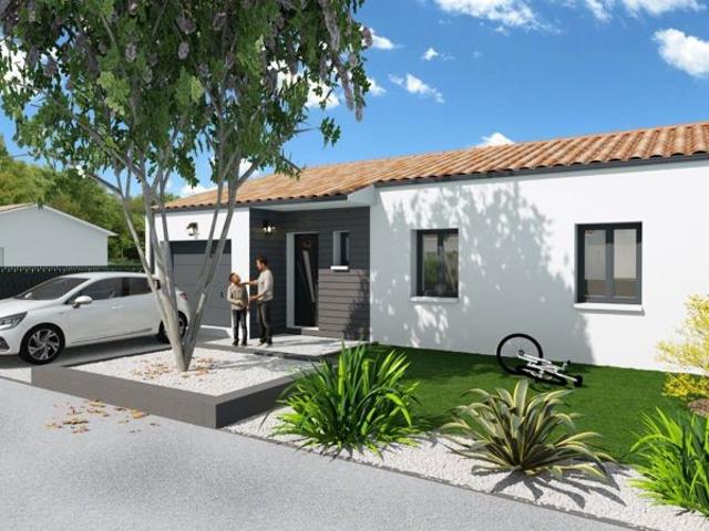 Projet de construction d'une maison 95 m² avec terrain à LES GONDS 17