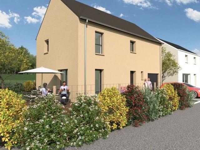 Projet de construction d'une maison 95 m² avec terrain à MARTIGNE FERCHAUD 35