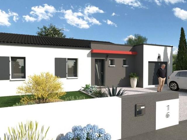 Projet de construction d'une maison 95 m² avec terrain à SAINT GEORGES DE DIDONNE 17