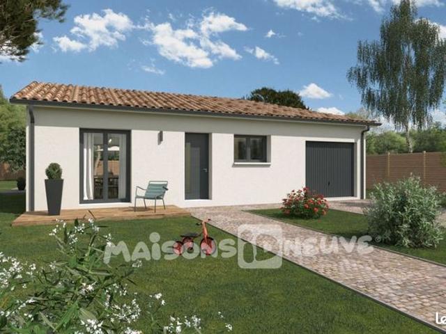Projet de construction d'une maison 95 m² avec terrain à SALAUNES 33