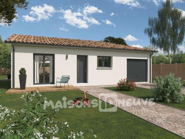 Projet de construction d'une maison 95 m² avec terrain à SALLES 33
