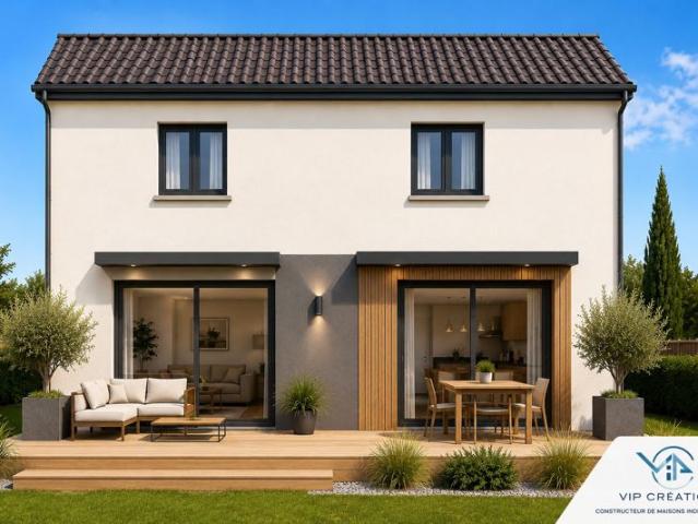 Projet de construction d'une maison 95 m² avec terrain à PECHBONNIEU 31