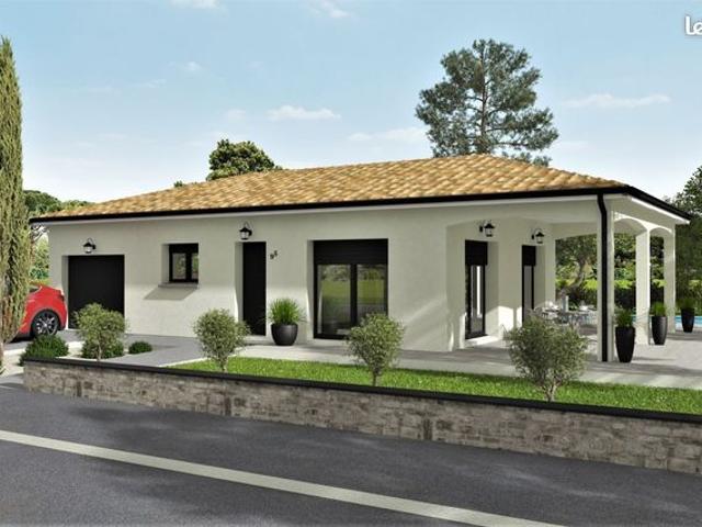 Projet de construction d'une maison 95 m² avec terrain à PINS JUSTARET 31 au prix de 279350