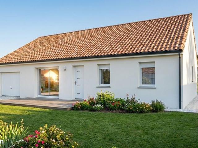 Projet de construction d'une maison 95.01 m² avec terrain à FURSAC 23