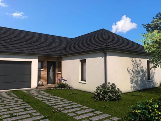Projet de construction d'une maison 95.89 m² avec terrain à BEMECOURT 27