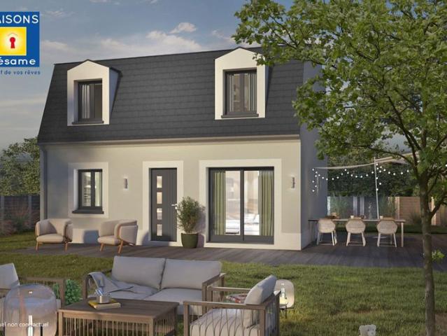 Projet de construction d'une maison 96 m² avec terrain à LE PLESSIS BELLEVILLE 60