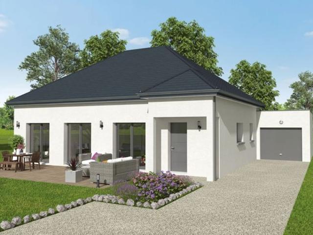 Projet de construction d'une maison 96 m² avec terrain à PLOUEZEC 22