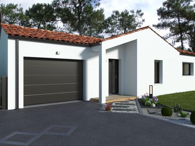 Projet de construction d'une maison 97 m² avec terrain à COMMEQUIERS 85