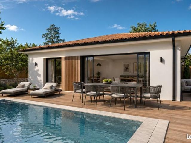 Projet de construction d'une maison 97 m² avec terrain à LEOGNAN 33