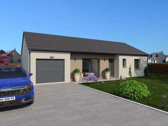 Projet de construction d'une maison 98 m² avec terrain à CHAROLLES 71