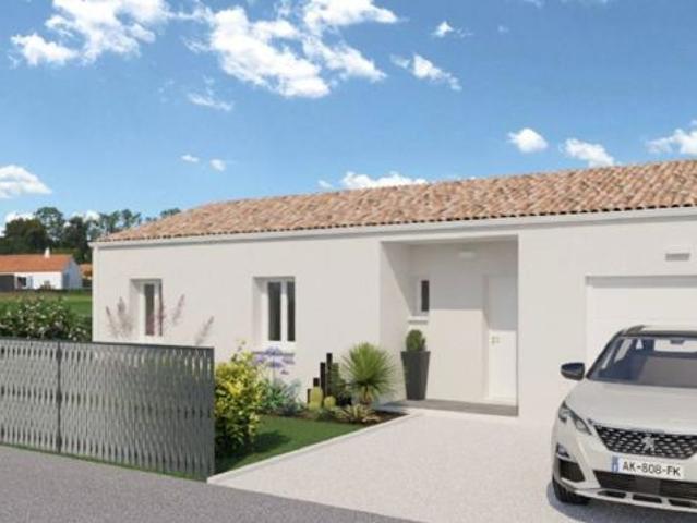 Projet de construction d'une maison 98 m² avec terrain à SAINT GENIS DE SAINTONGE 17