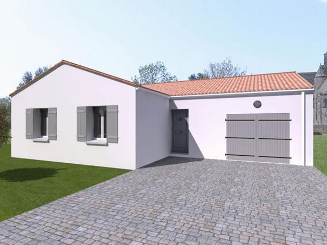 Projet de construction d'une maison 98 m² avec terrain à SAINT HILAIRE DE RIEZ 85