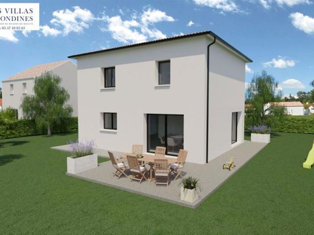 Projet de construction d'une maison 98.08 m² avec terrain à CESTAS 33