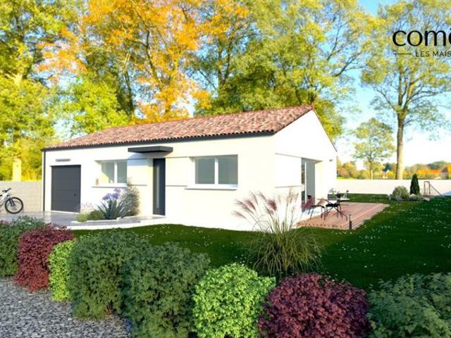 Projet de construction d'une maison 99 m² avec terrain à BOURGNEUF EN RETZ 44