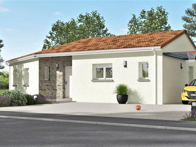 Projet de construction d'une maison 99 m² avec terrain à MAURESSAC 31 au prix de 254320