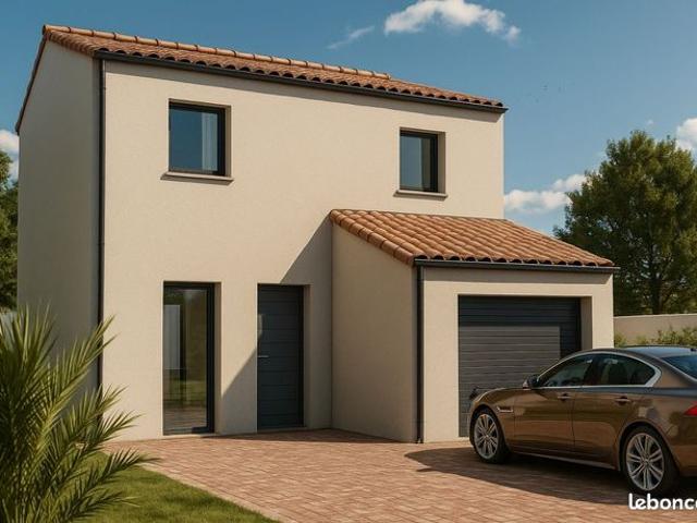 Projet de construction d'une maison 90 m² avec terrain à CHALAMONT 01