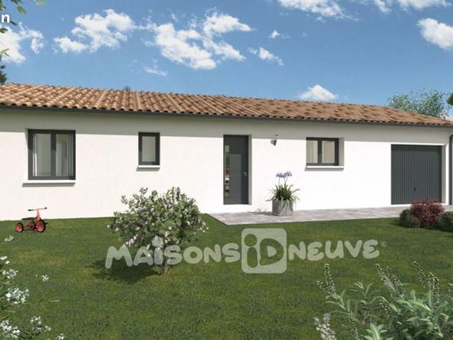 Projet de construction d'une maison 90 m² avec terrain à BOULIAC 33