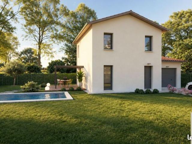Projet de construction d'une maison 90 m² avec terrain à BOURG SAINT CHRISTOPHE 01