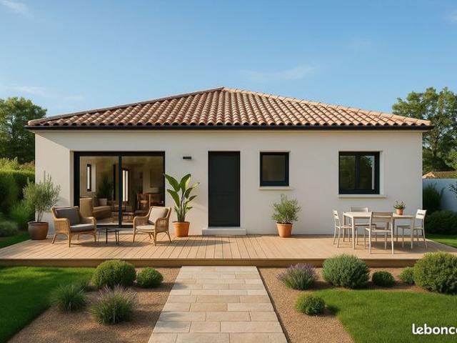 Projet de construction d'une maison 90 m² avec terrain à BRIGNAC 34