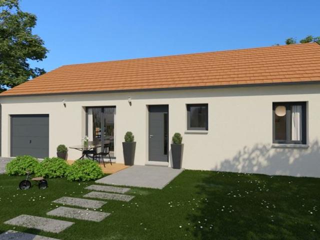 Projet de construction d'une maison 90 m² avec terrain à GOUISE 03