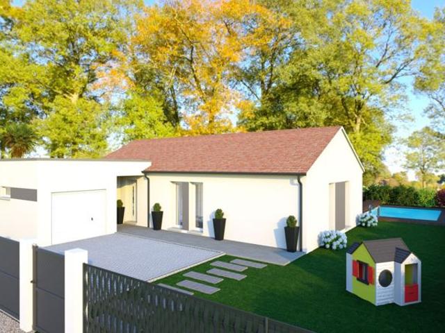 Projet de construction d'une maison 90 m² avec terrain à GOUISE 03